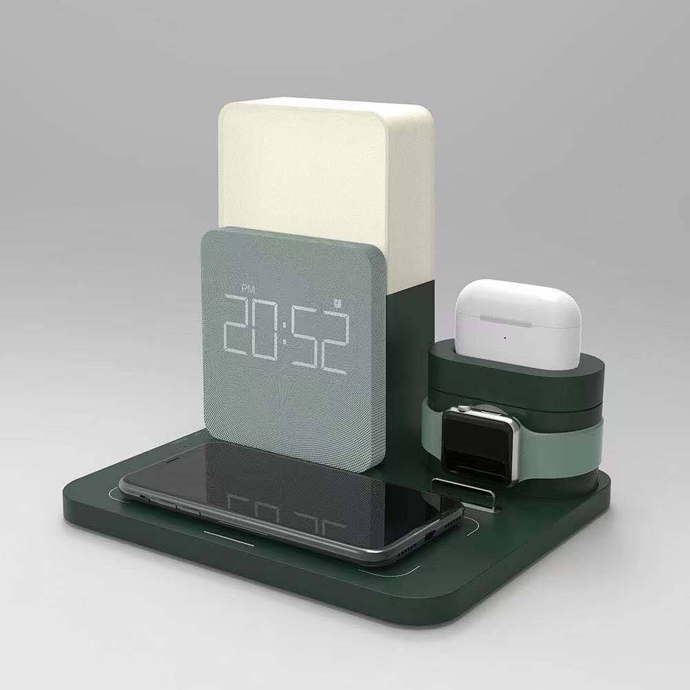 three-in-one wireless charger suitable for wireless charging