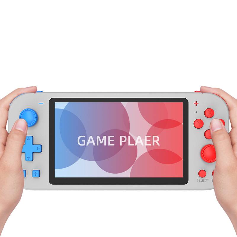 Retro-style Two-player Tetris Handheld Game Console