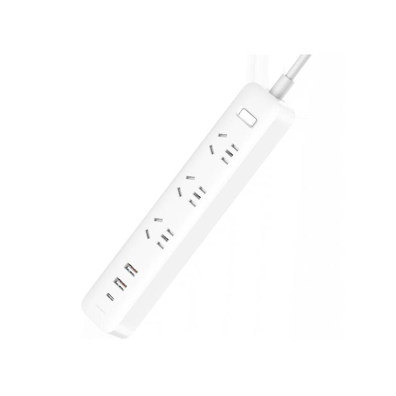 Xiaomi power strip contains 3 ports USB2A fast charging version multi-functional power strip porous power strip home safety power strip