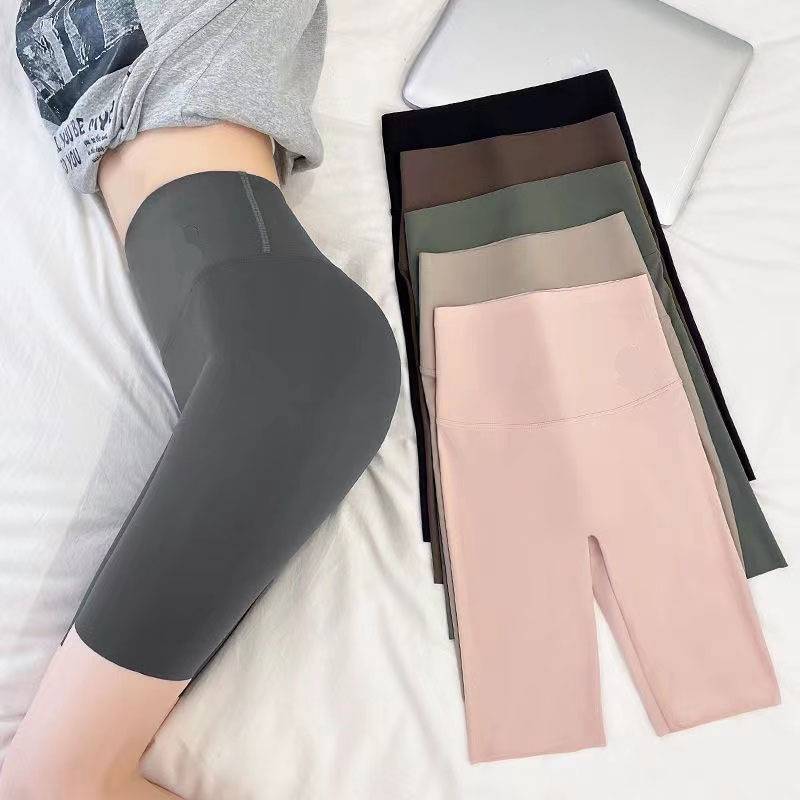 Women&#039;s Sports Shark Pants Anti-Explosion Abdominal Hip Lift Summer Riding Pants Yoga Leggings