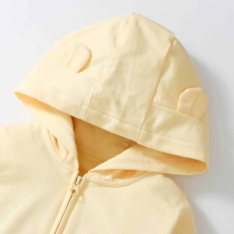 Little maven new sweater girls&#039; suit European and American home children&#039;s hooded suit autumn pure cotton suit