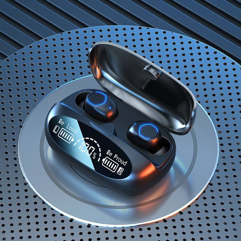 New M22 Top Edition Wireless Bluetooth Headset TWS In-Ear Long Range High Sound Quality Headphones