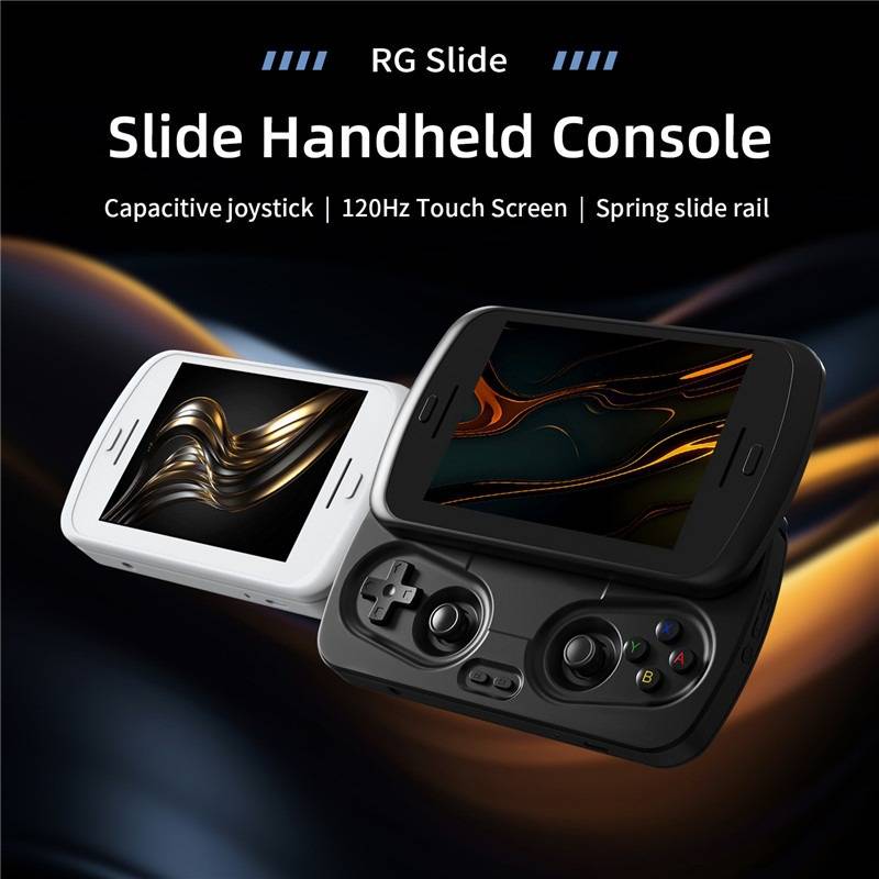 ANBERNIC RG Slide Video Handheld Game Console 4.7" LTPS In-Cell Screen Android 5000mAh Supports WIFI FOTA 1080p