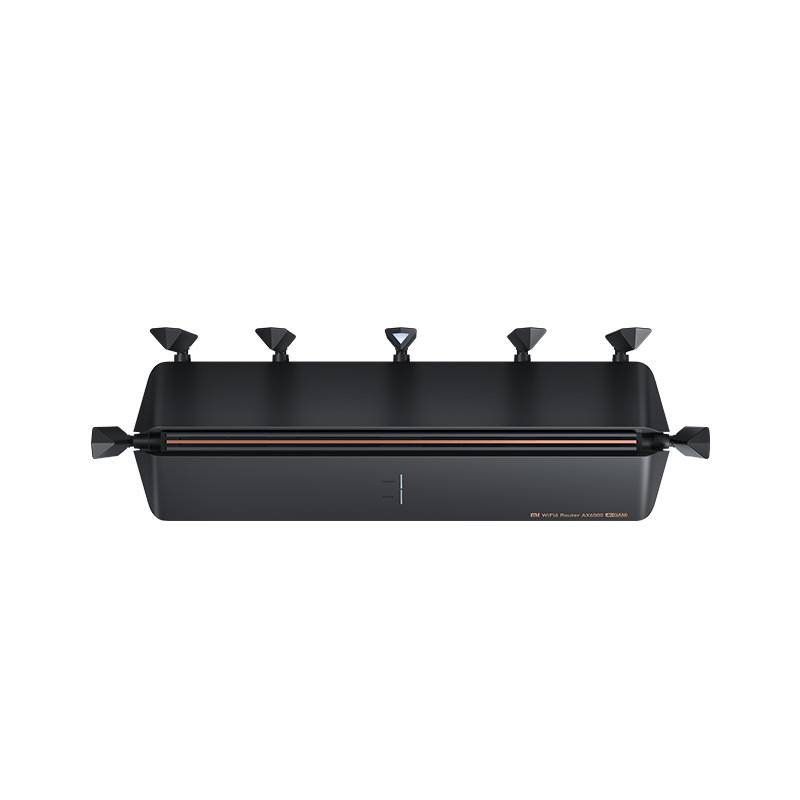 Xiaomi AIoT Router AX6000 WiFi 6 Enhanced Edition 6000Mbps Wireless Rate 512MB RAM 4x4 160MHz 2.5G WAN/LAN Mesh 6 Independent Signal Amplifier - Black