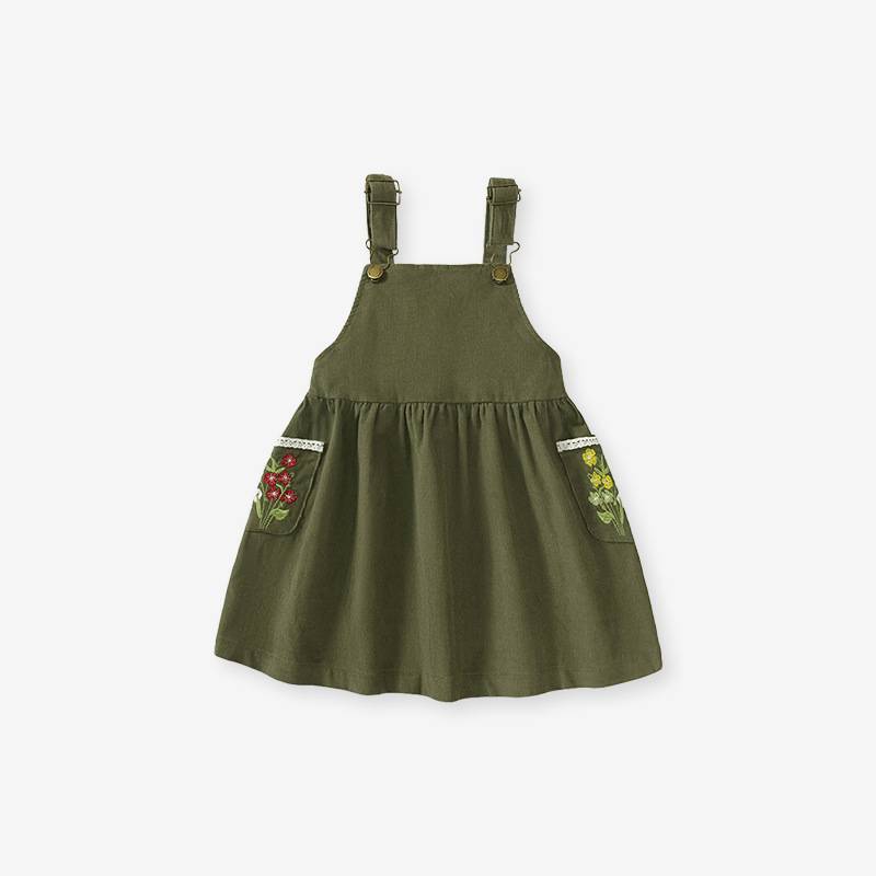 Little maven European and American children&#039;s strap dress skirt autumn new girls&#039; skirt casual cute children&#039;s skirt