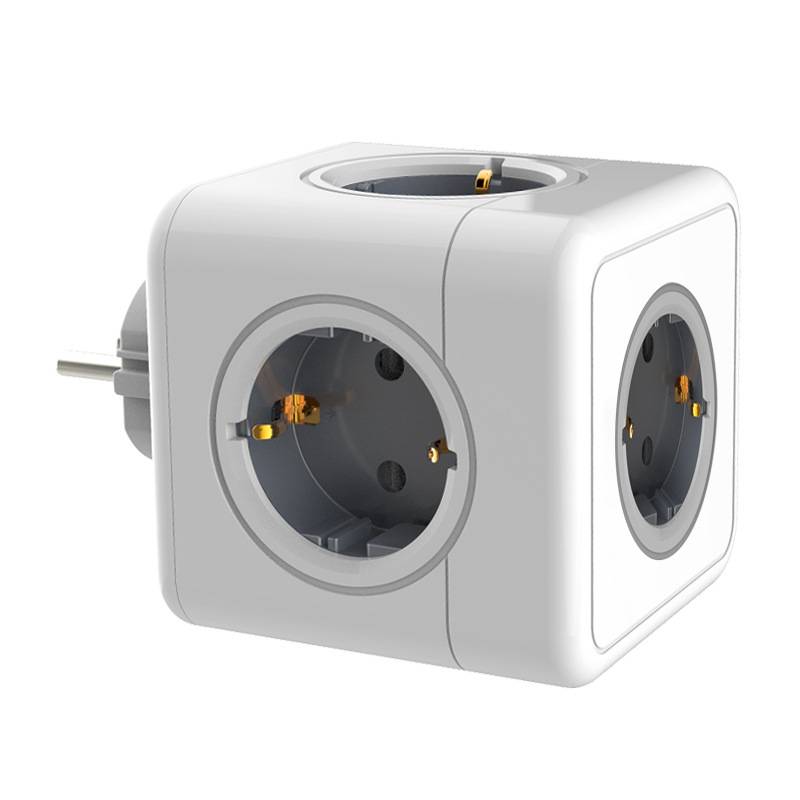 8 holesEuropean USB Rubik&#039;s Cube Wireless Socket Converter Multifunction