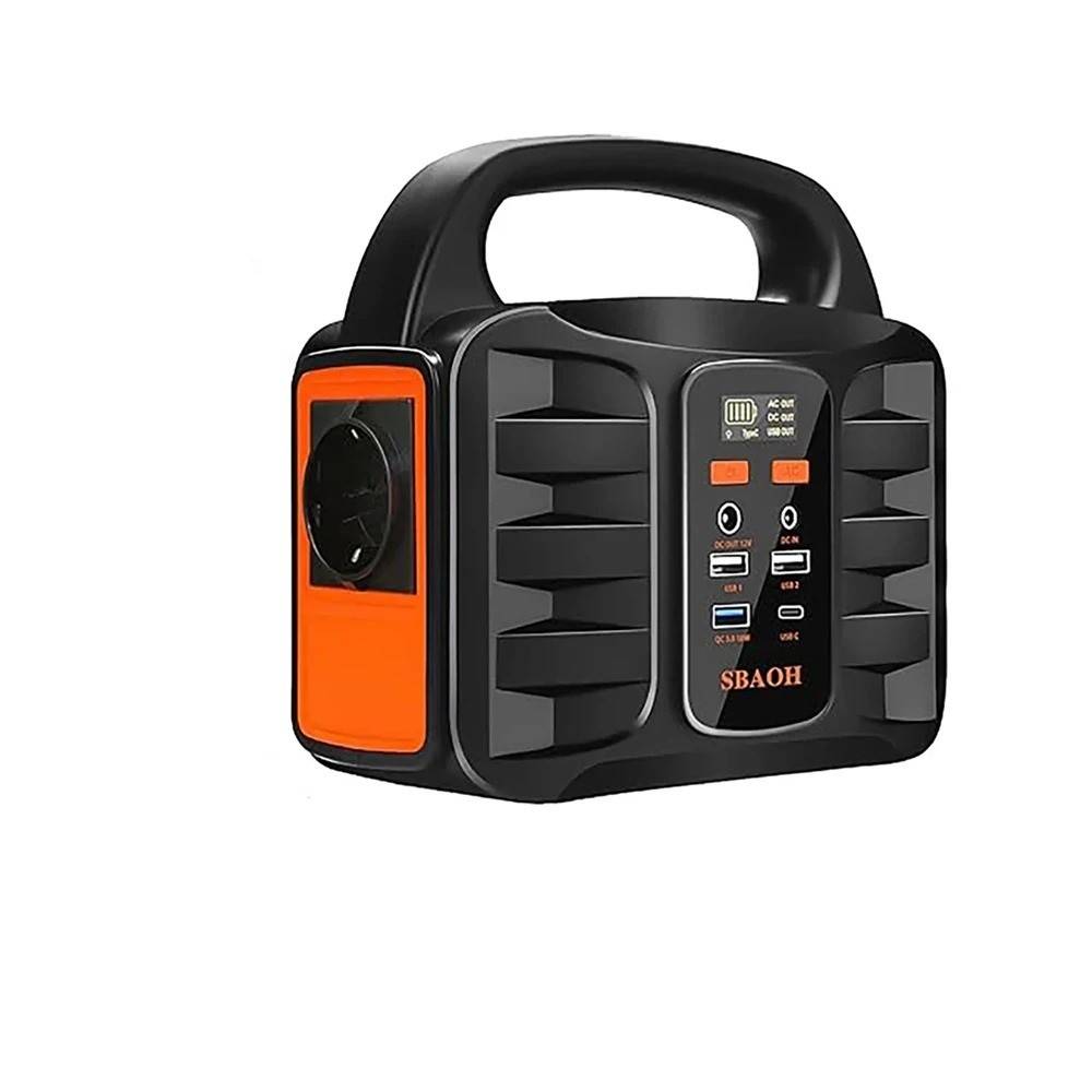 SBAOH T101 200W 194Wh Solar Generator Battery 42000mAh with AC Outlet Camping for Outdoor Camping RV Trip Home Emergency Outage
