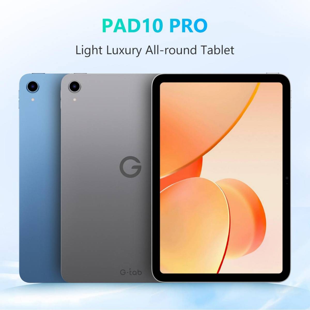 G-Tab PAD 10 Pro Neo 10.1" Tablet - Android 15, 16GB RAM, 128GB ROM, Octa-Core