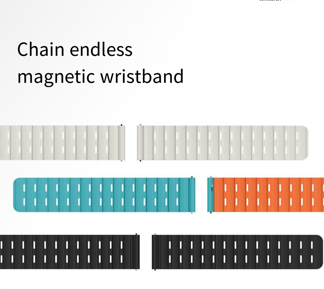 Original Xiaomi Chain Magnetic Chain-type infinite magnetic wristband suitable for Mi Watch S series