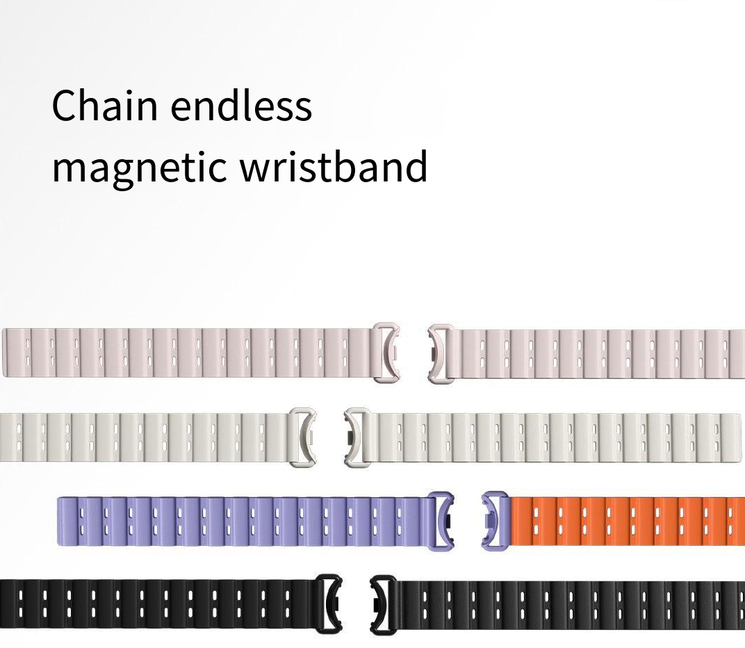 Original Xiaomi Chain Magnetic Chain-type infinite magnetic wristband suitable for mi band 9 series