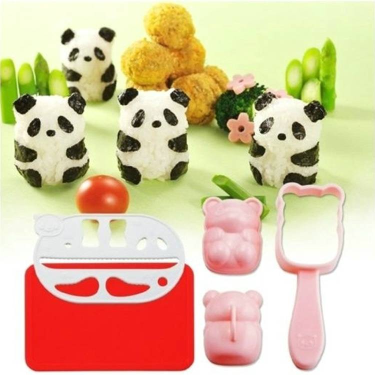 Panda sushi mold