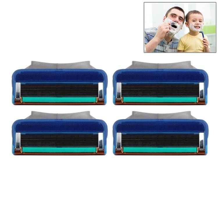 High quality men&#039;s razor replacement blades, 4 pack