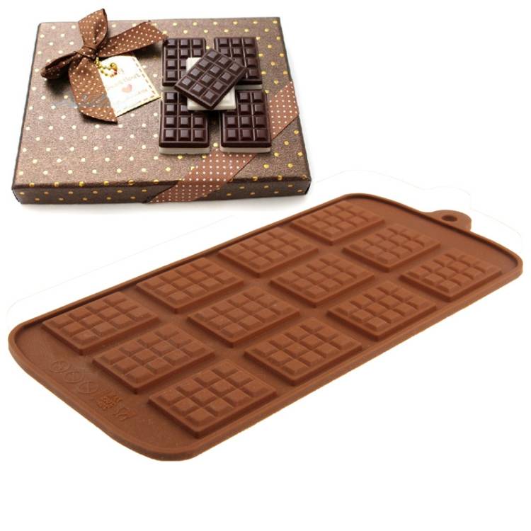 12 chocolate plate molds