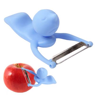 Minion shaped fruit peeler