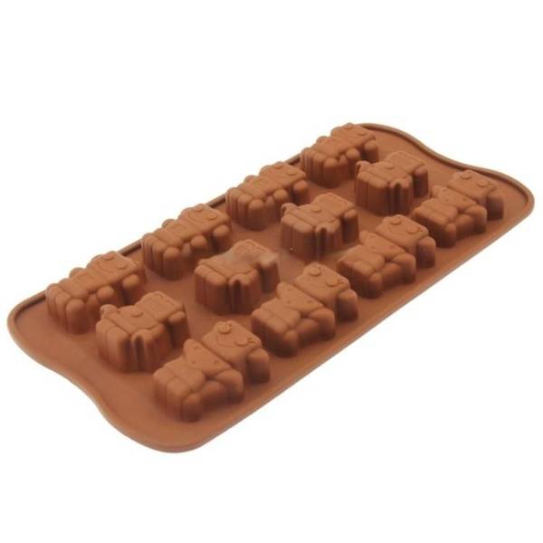 Blue BPA-free silicone