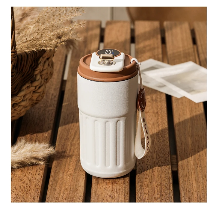 Coffee Thermos-Temperature Display