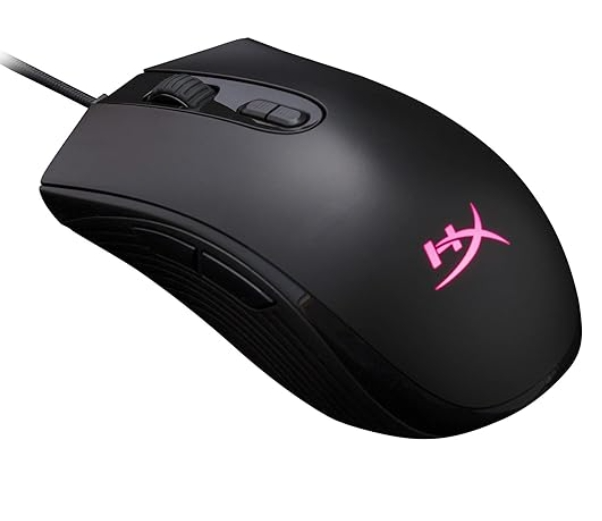 HyperX Pulsefire Core Mouse para Jogos, Preto, Até 6200 dpi