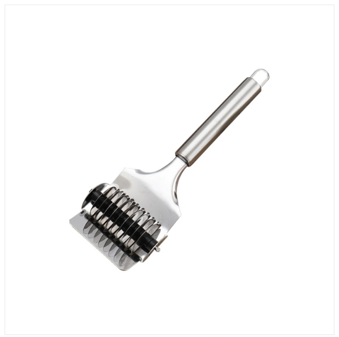 Stainless steel manual pasta cutter / cut pasta cutter small pasta machine / plastic macaroni pasta rolling pin mold / pastry tools kitchen tools