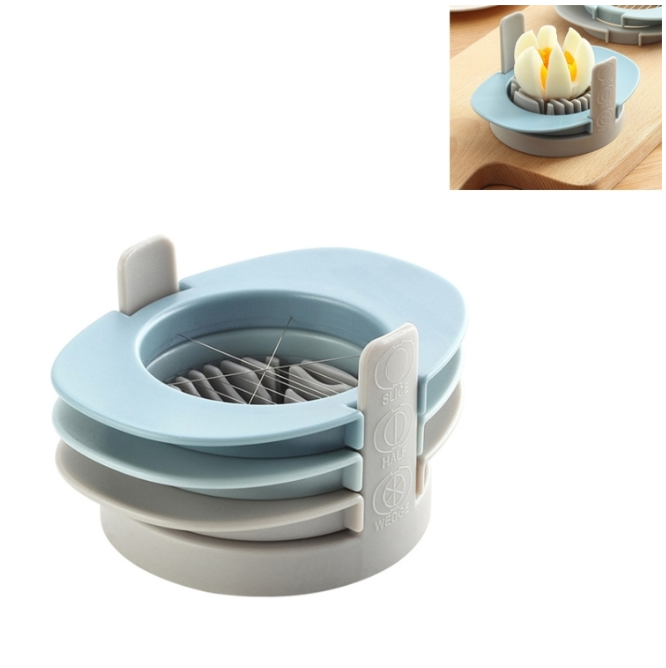 3 in 1 Multifunctional Egg Cutter Half-cut Egg Tool