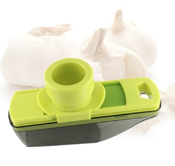 Multi-function Garlic Shredder Vegetable Grater Slicer Peeler with Storage Box