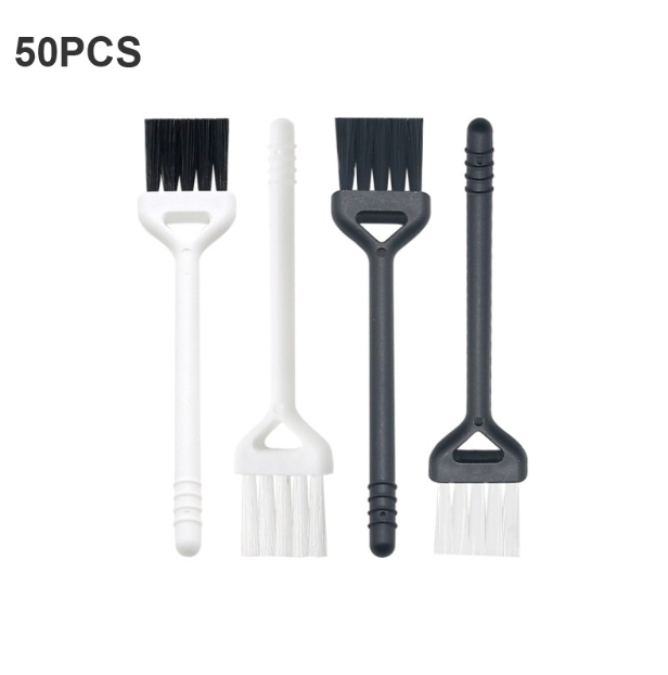50 PCS Keyboard Brush Coffee Machine Razor Dust Cleaning Brush(Random Color Delivery)