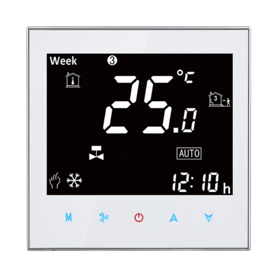BAC-2000 Central Air Conditioning Type Touch LCD Digital 2-pipe Fan Coil Unit Room Thermostat
