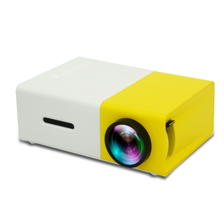 YG300 400LM Portable Mini Home Theater LED Projector with Remote Controller