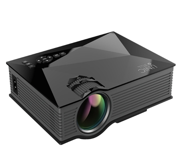 UC68+ 40ANSI 1024 x 600P Home Theater Multimedia HD LED Projector, Support USB/SD/HDMI/VGA/IR