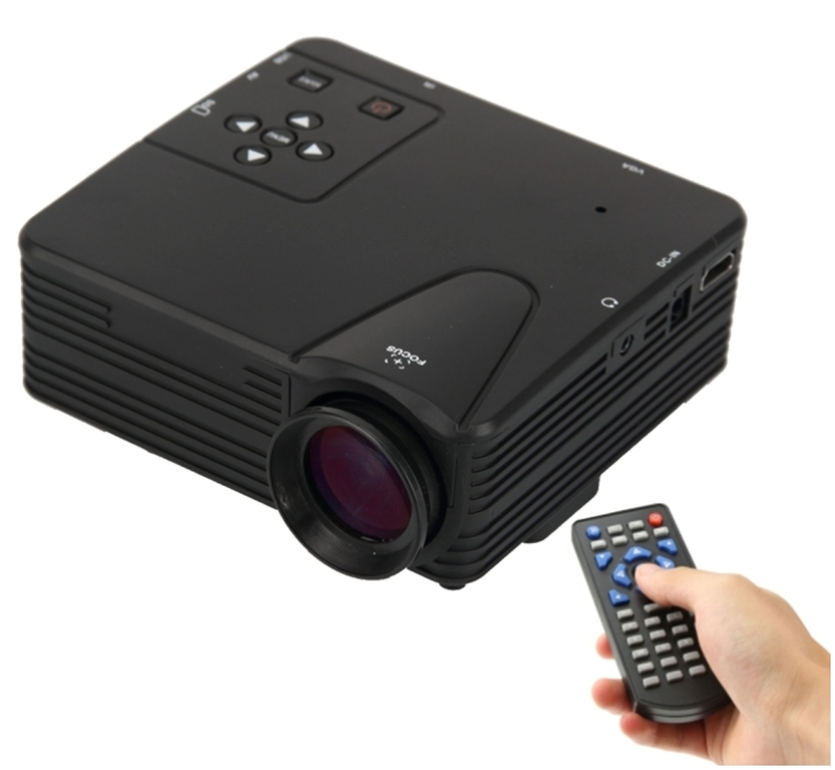 H80 Mini 80 lumens 640 x 480 HD Multimedia LED Projector