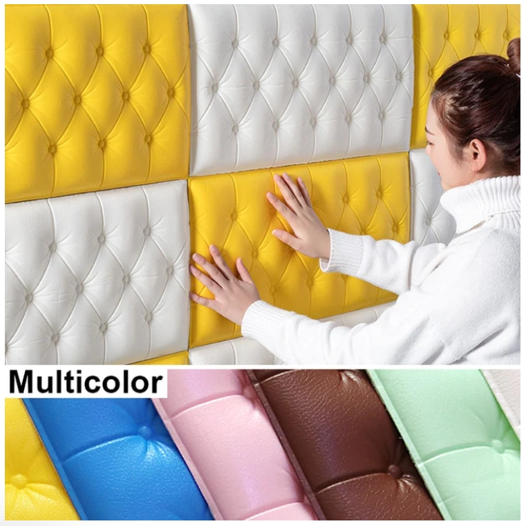 Wallcush - Peel and stick 3D eco-friendly wall panel