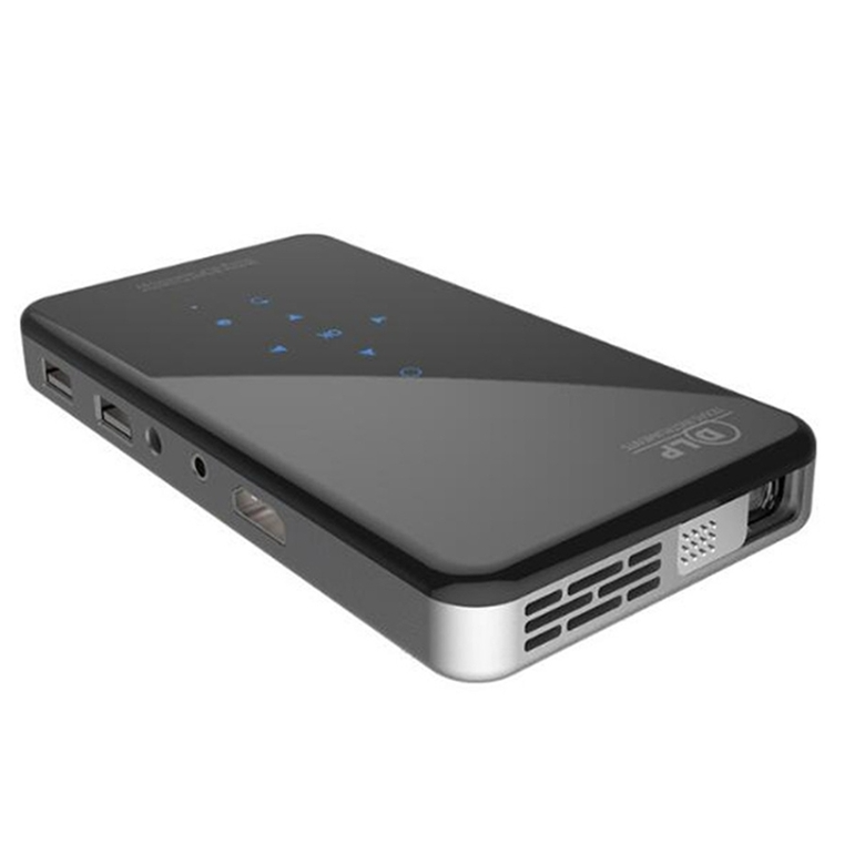 X2 1GB + 8GB DLP Android 7.1 Smart Mini Projector, Support WiFi, Bluetooth, TF Card