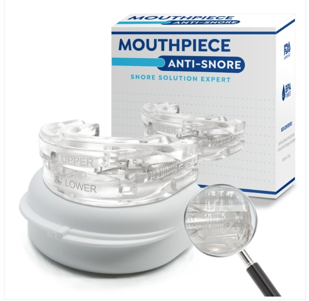 Adjustable Braces Sport Braces Nighttime Anti-Grinding Anti-Snoring Braces (White)