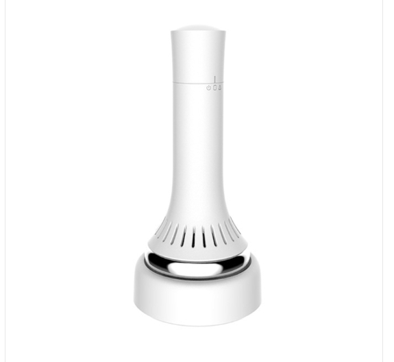 Moxibustion open flame smokeless introduction massage instrument (pearl white)
