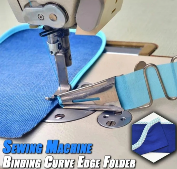 Sewing Machine Binding Curve Edge Folder