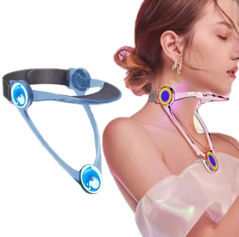 Adult adjustable neck brace home cervical vertebra correction protective gear