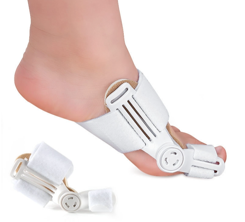 Children use toe valgus orthotics day and night