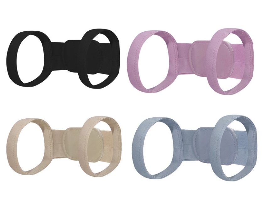 Invisible breathable anti-hunchback posture correction belt