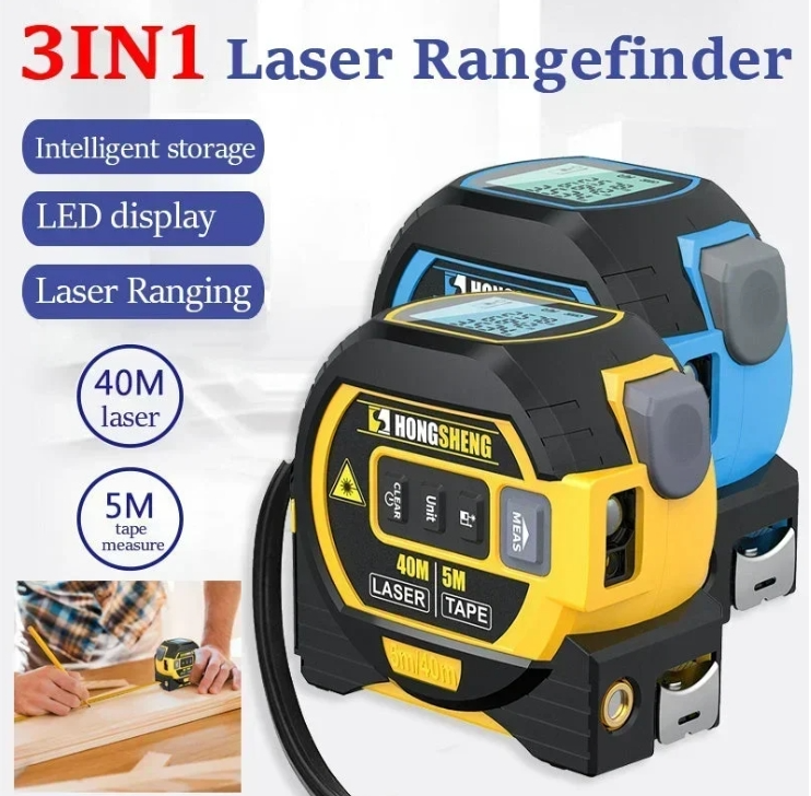 Measurin Sight 3-In-1 Infrared Laser Tape Measuring
