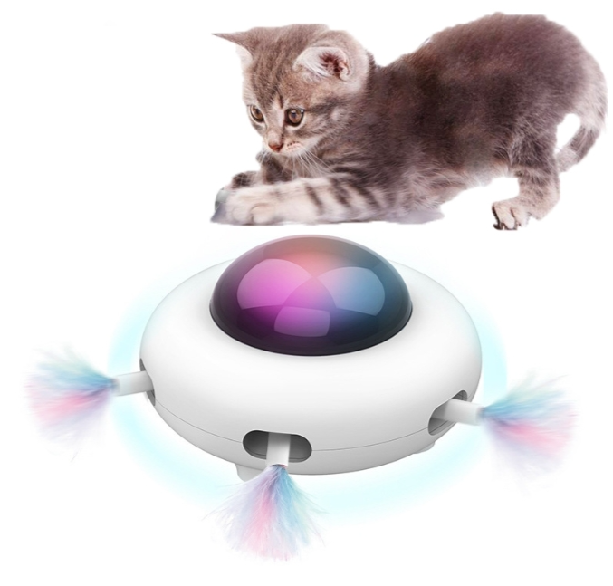 PG-CT021 Gravity Companion Automatic Feather Cat Toy