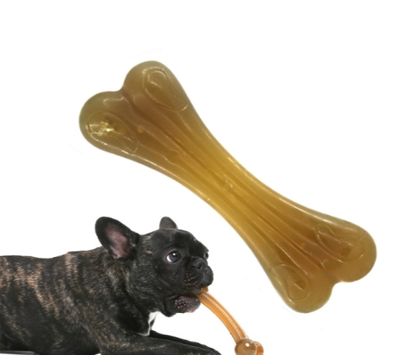 Nylon PU Dog Teeth Cleaning Stick Teeth Cleaning Dog Bite Toy