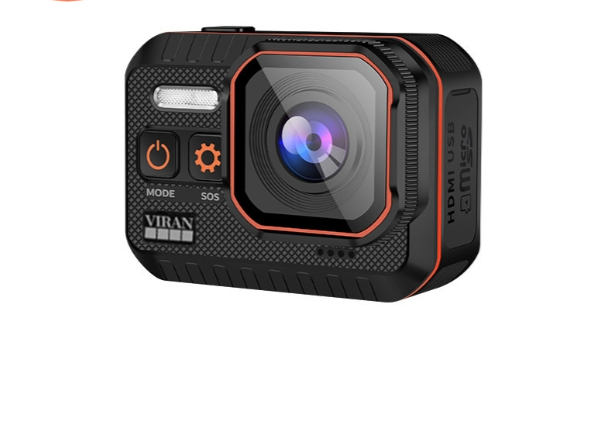 VIRAN Anti-Shake Sports Camera Motorcycle Driving Recorder Outdoor Waterproof Camera