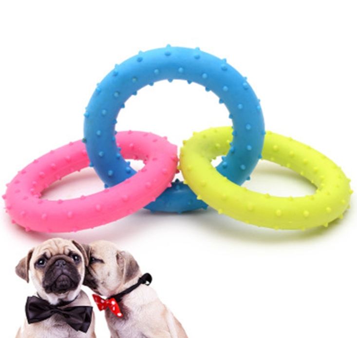 Three color chain pet toys
