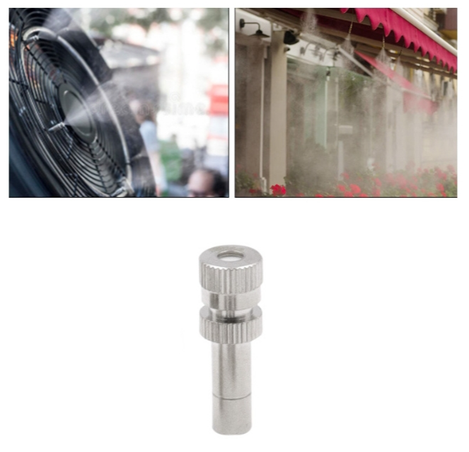 Low pressure atomizing quick plug nozzle Quick plug low pressure atomizing nozzle Humidification dust removal atomizing cooling nozzle