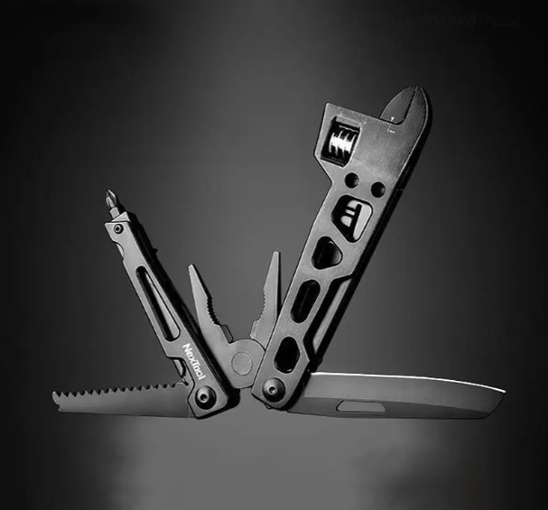 Xiaomi NexTool 9 in 1 Multifunctional Wrench Folding Knife Multifunctional Wood Pliers Saws Screwdriver Kitchen Knife