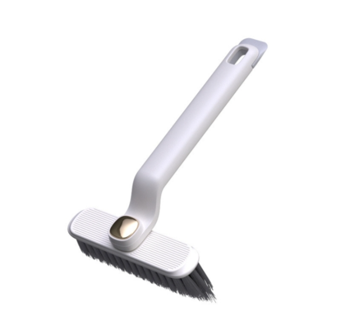 Home Bathroom Multifunctional Rotating Crevice Brush Cleaning Brush 2 in 1