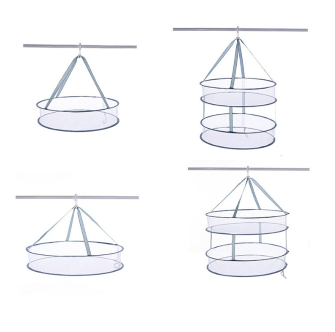 Folding Clothes Basket Drying Clothes Sweater Drying Net Socks Drying Net Pocket
