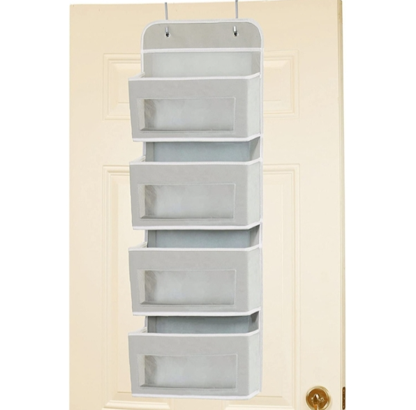 GD03 Wall Mounted Fabric Organiser Closet Door Storage Hanging Bag
