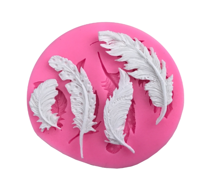 Feather Fondant Silicone Mould Cake Decoration Tools