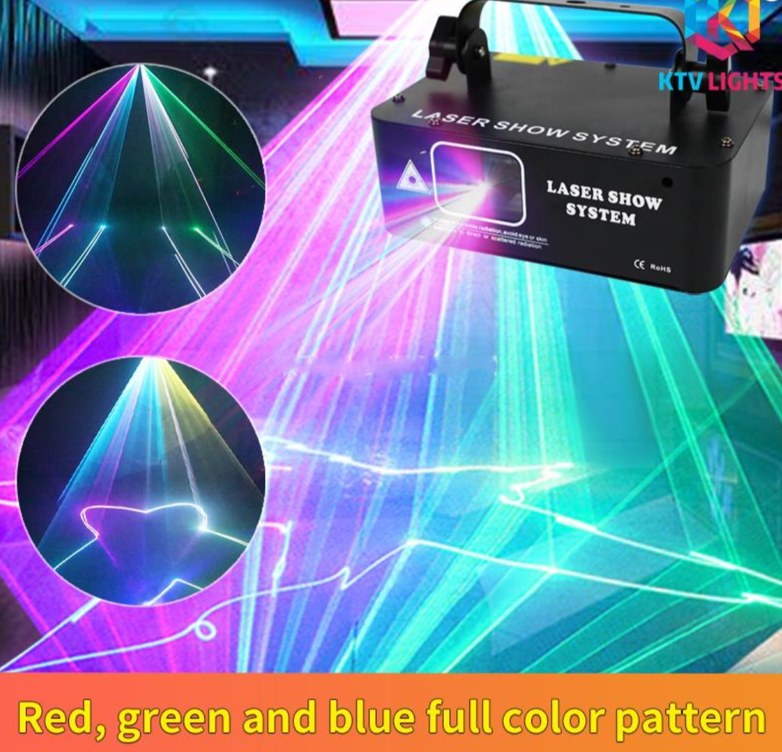 Single hole RGB line scanning laser light-B1