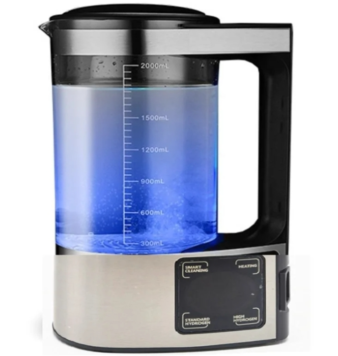 V8 2L micro-electrolysis hydrogen-rich water machine household smart cleaning hydrogen-rich kettle